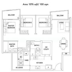 Skies Miltonia (D27), Condominium #632508931